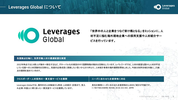 Leverages Globalについて